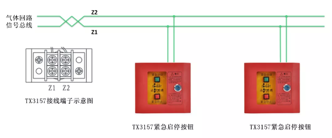 氣體滅火系統(tǒng)接線